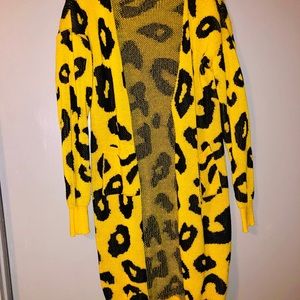 Trendy Cheetah Print Duster